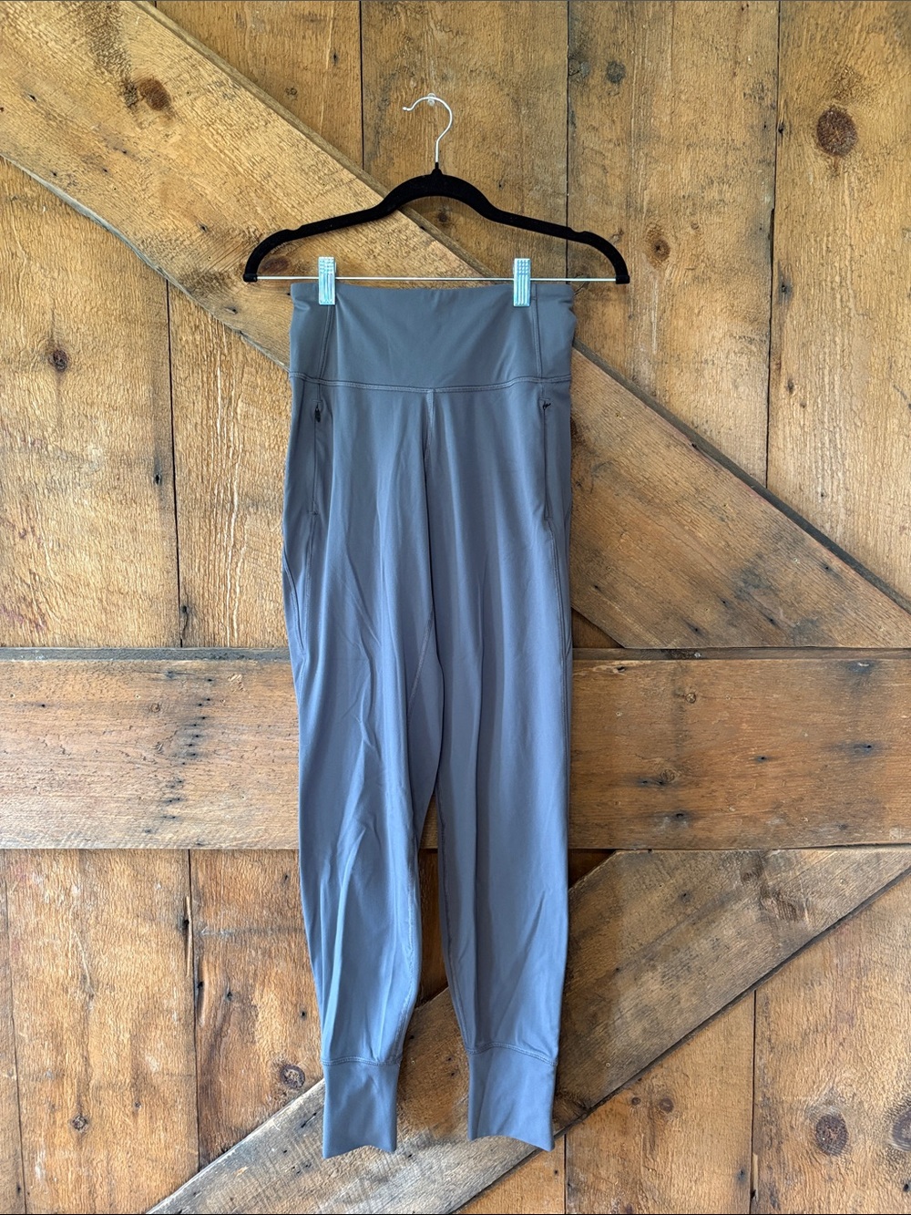 lululemon athletica Gray High-Waist Track Joggers